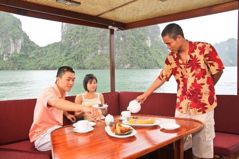 Life Heritage Resort - Ha Long Bay Cruises הלונג מסעדה תמונה